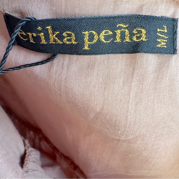 NEW Anthropologie size M / L Erika Pena Maxi Skirt Hi-Low Tiered - Picture 3 of 7